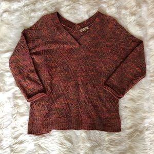 Orange Democracy Chenille Sweater